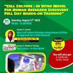 Wokrshop Batch 1 :  Basic Skill Lab "In Vitro Model for Human Research Discovery using Human Cell Line"